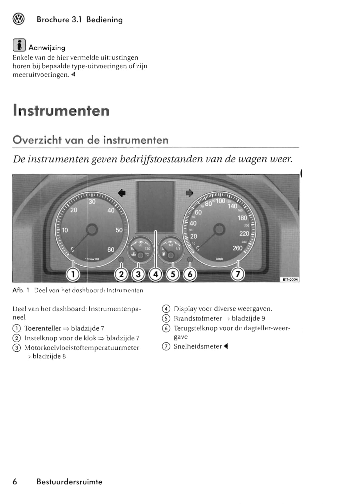 2003-2006 Volkswagen Touran Manuel du propriétaire | Néerlandais