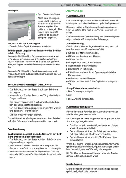 2019-2020 Skoda Superb iV Owner's Manual | German