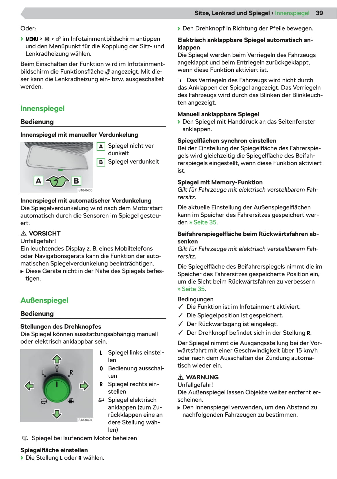 2019-2020 Skoda Superb iV Owner's Manual | German