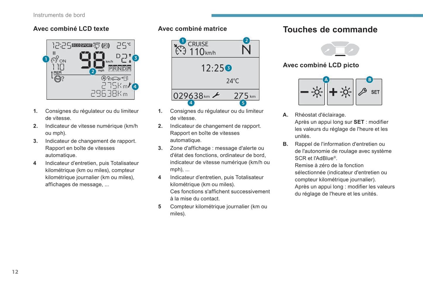 2018-2019 Peugeot Partner Owner's Manual | French