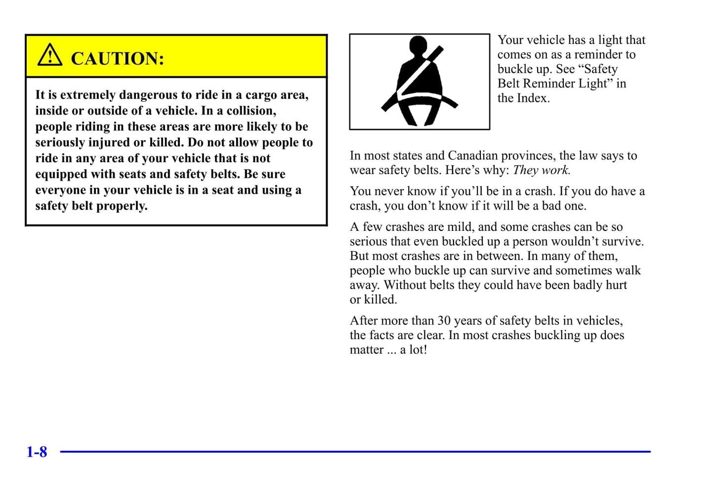 2001 Pontiac Firebird Owner's Manual | English