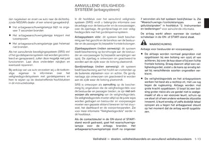 2011-2012 Nissan Navara Gebruikershandleiding | Nederlands