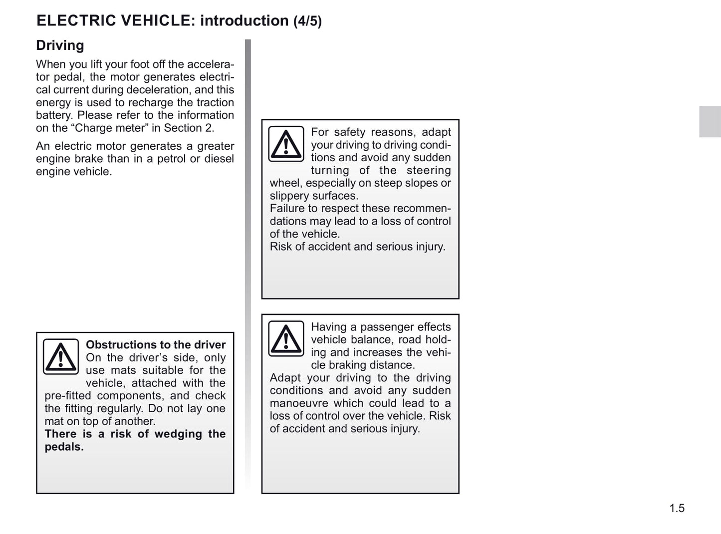 2019-2020 Renault Twizy Owner's Manual | English