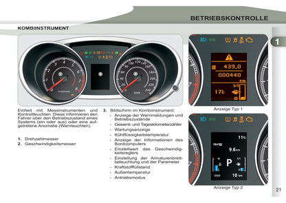 2011-2012 Peugeot 4007 Manuel du propriétaire | Allemand