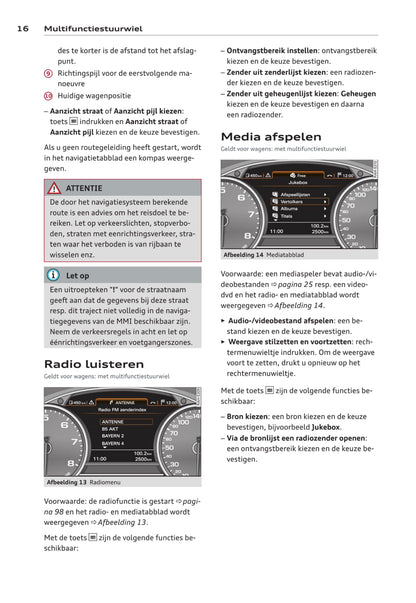 MMI navigation plus Handleiding 2012