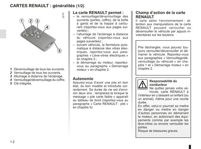 2015-2016 Renault Mégane Coupé Cabriolet/Mégane CC Owner's Manual | French