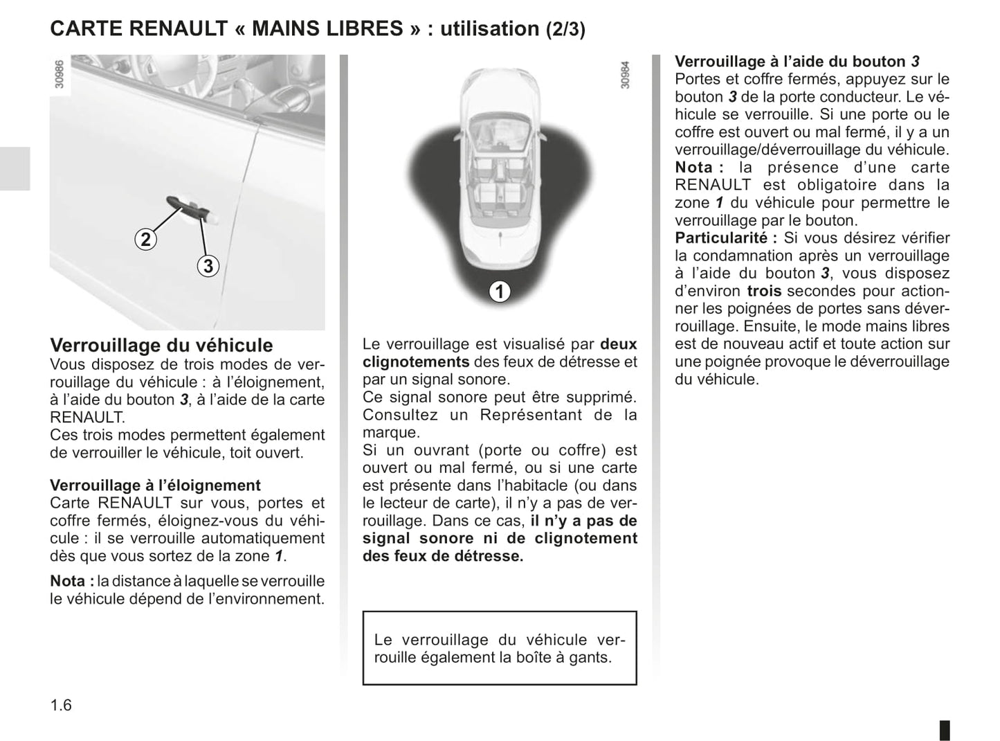 2015-2016 Renault Mégane Coupé Cabriolet/Mégane CC Owner's Manual | French