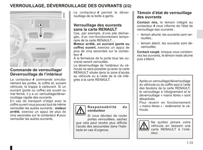 2015-2016 Renault Mégane Coupé Cabriolet/Mégane CC Owner's Manual | French