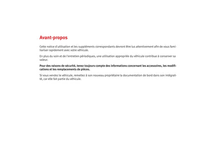 2013-2014 Seat Altea/Altea Freetrack/Altea XL Owner's Manual | French