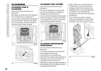 2018-2019 Fiat Doblò Owner's Manual | French