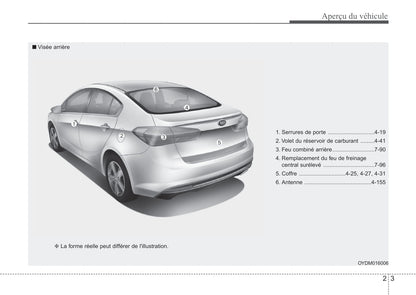 2016-2018 Kia Forte Manuel du propriétaire | Français