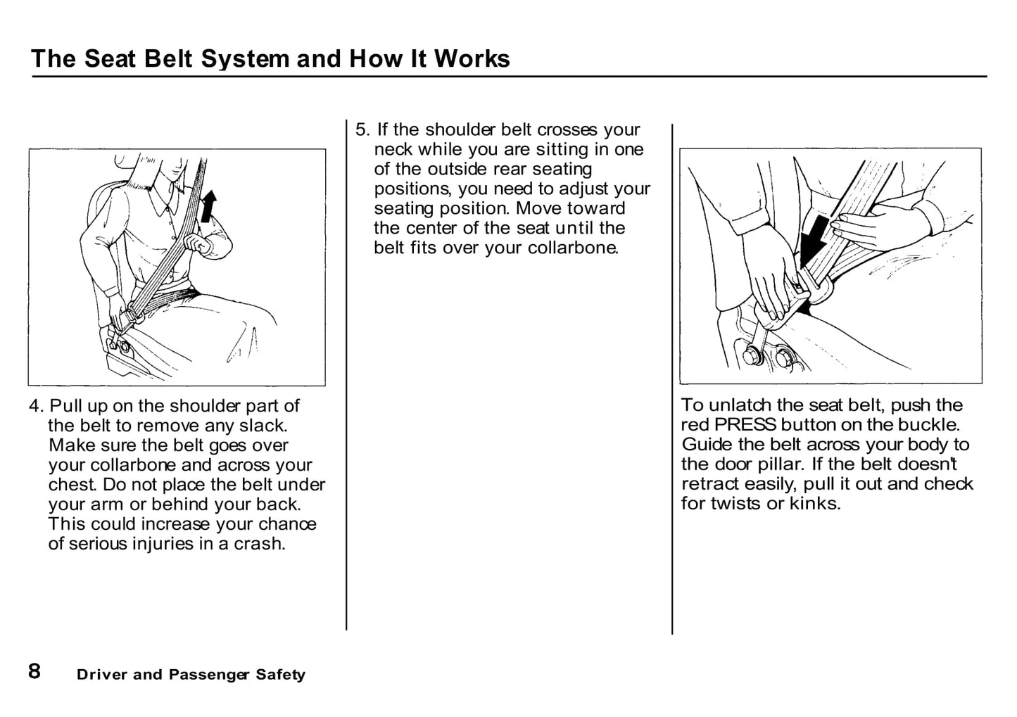 1992 Honda Civic Owner's Manual | English