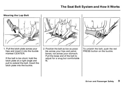 1992 Honda Civic Owner's Manual | English