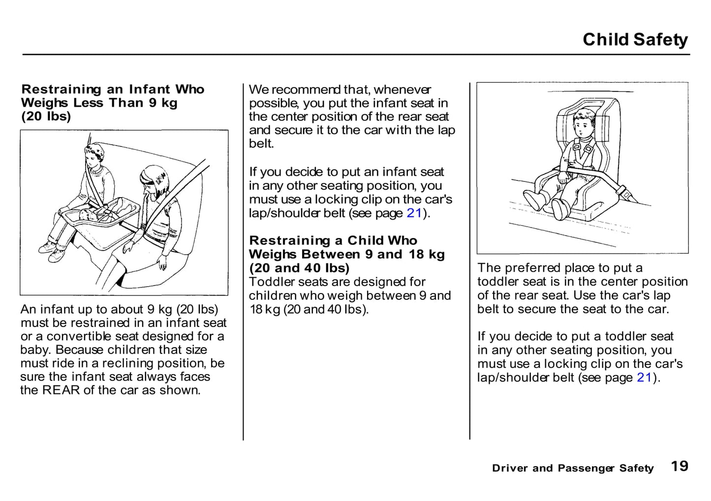 1992 Honda Civic Owner's Manual | English