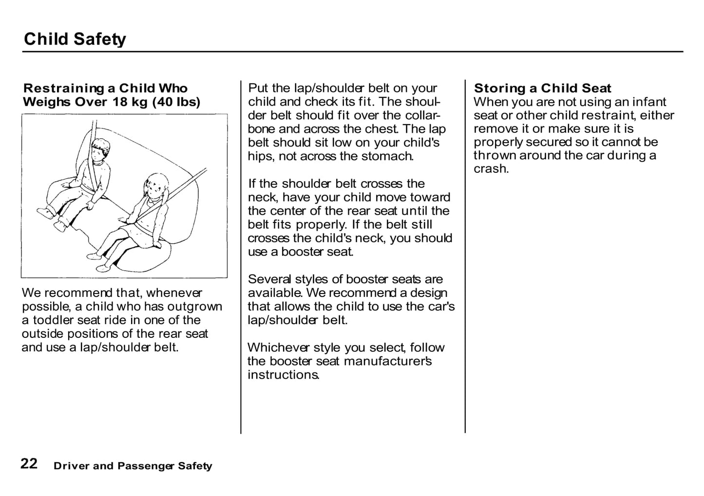 1992 Honda Civic Owner's Manual | English