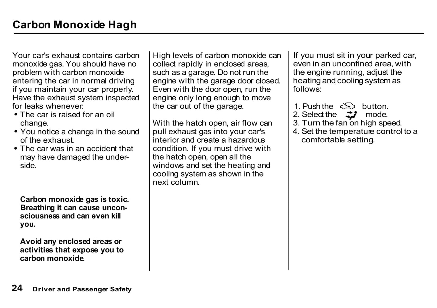 1992 Honda Civic Owner's Manual | English