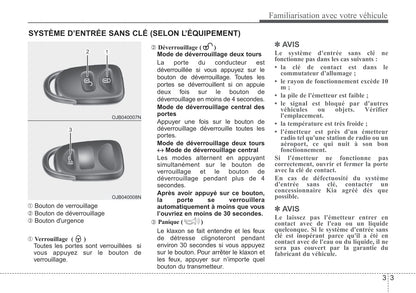 2005-2011 Kia Rio Manuel du propriétaire | Français