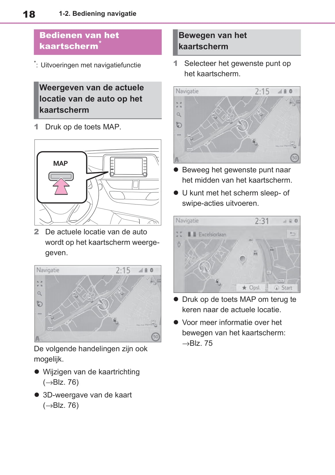 Toyota C-HR / C-HR Hybrid Navigatie- en Multimediasysteem Handleiding 2019