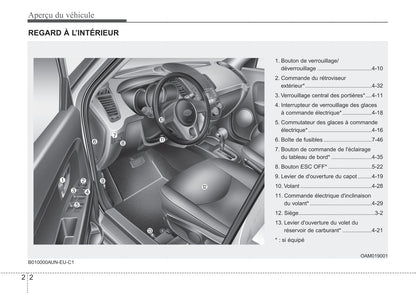 2009-2012 Kia Soul Manuel du propriétaire | Français