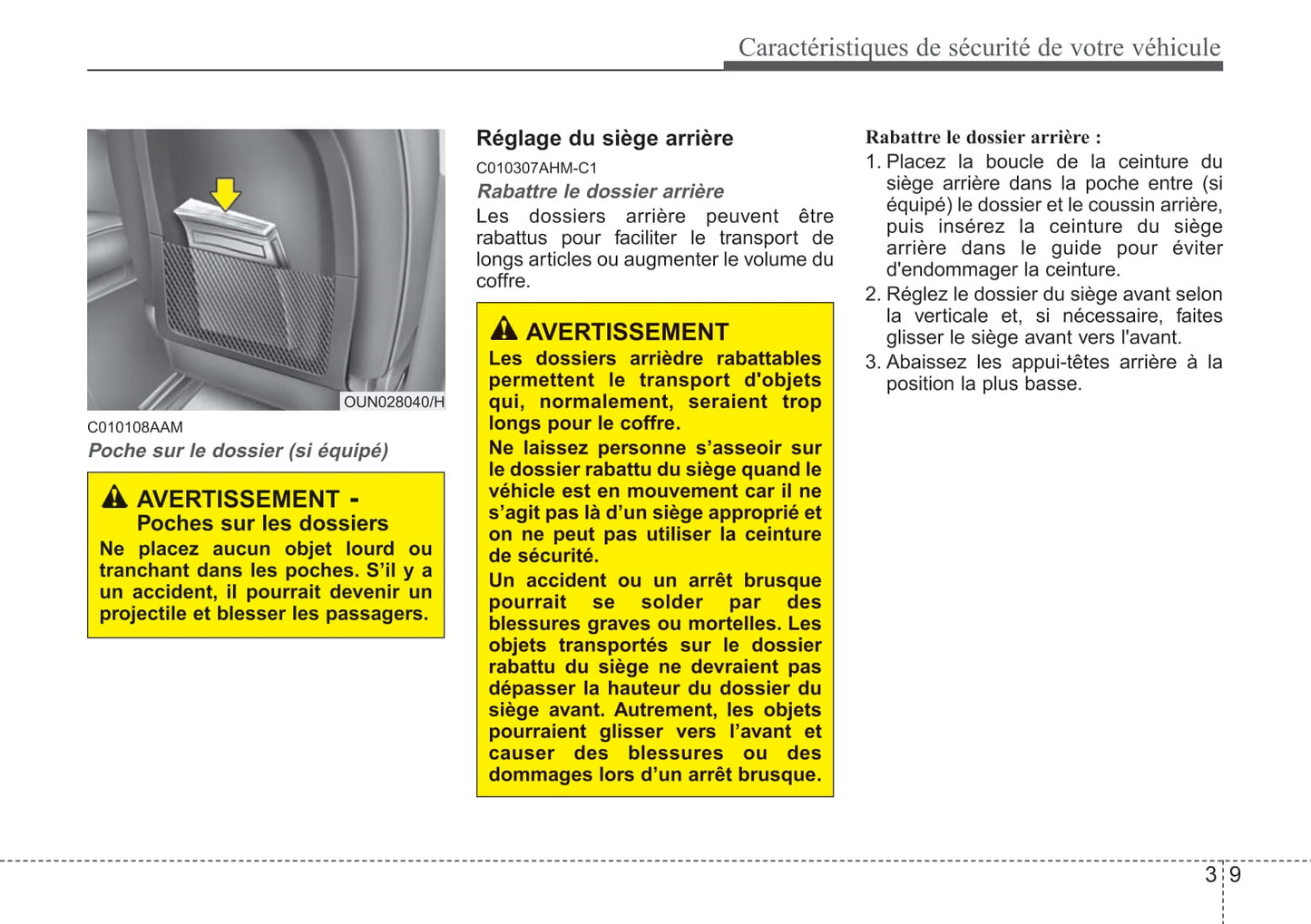 2009-2012 Kia Soul Manuel du propriétaire | Français