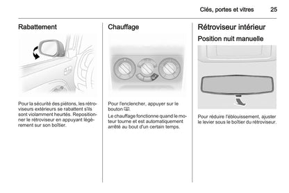 2014-2017 Opel Ampera Gebruikershandleiding | Frans