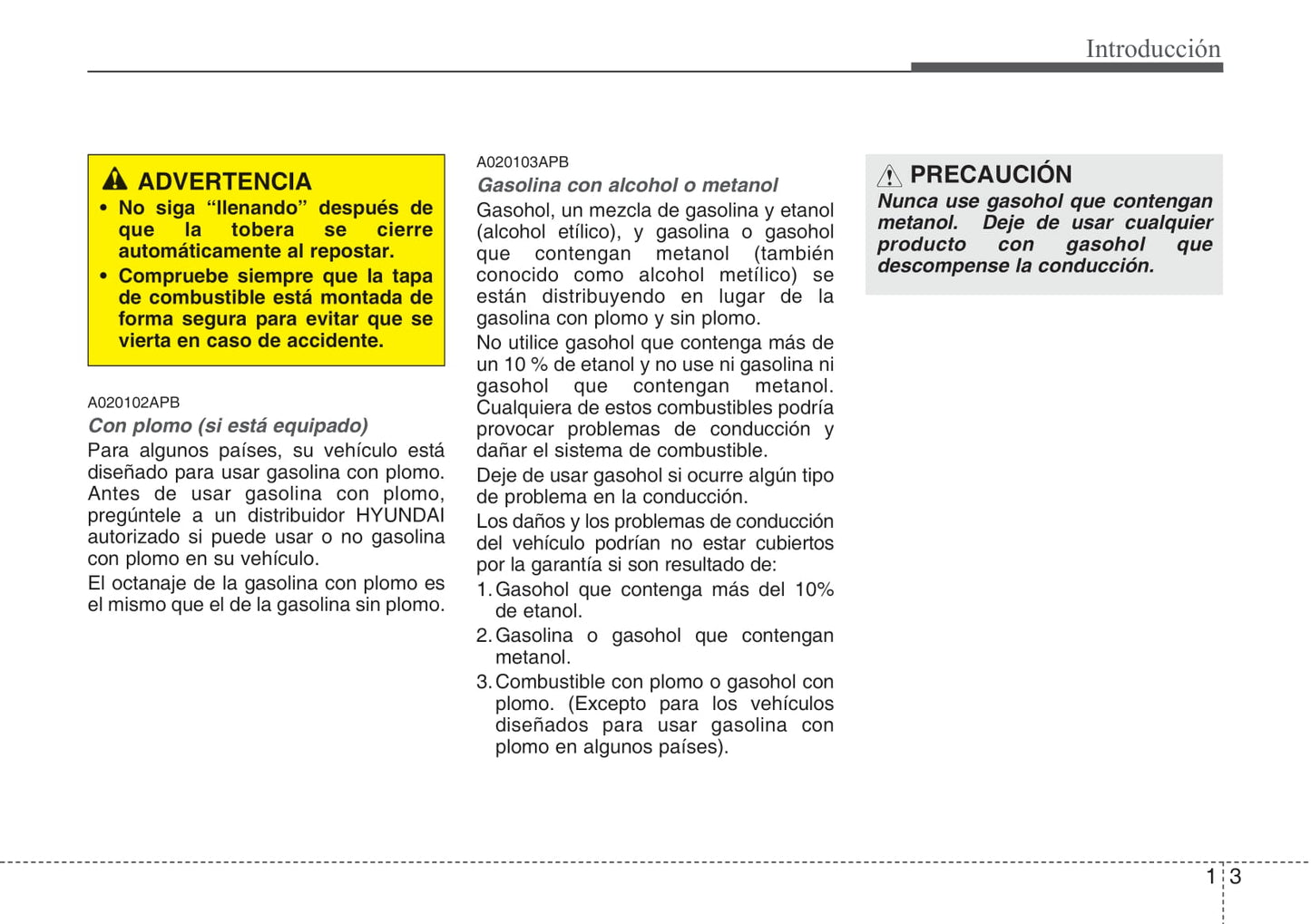 2008-2009 Hyundai i20 Owner's Manual | Spanish