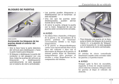 2008-2009 Hyundai i20 Owner's Manual | Spanish