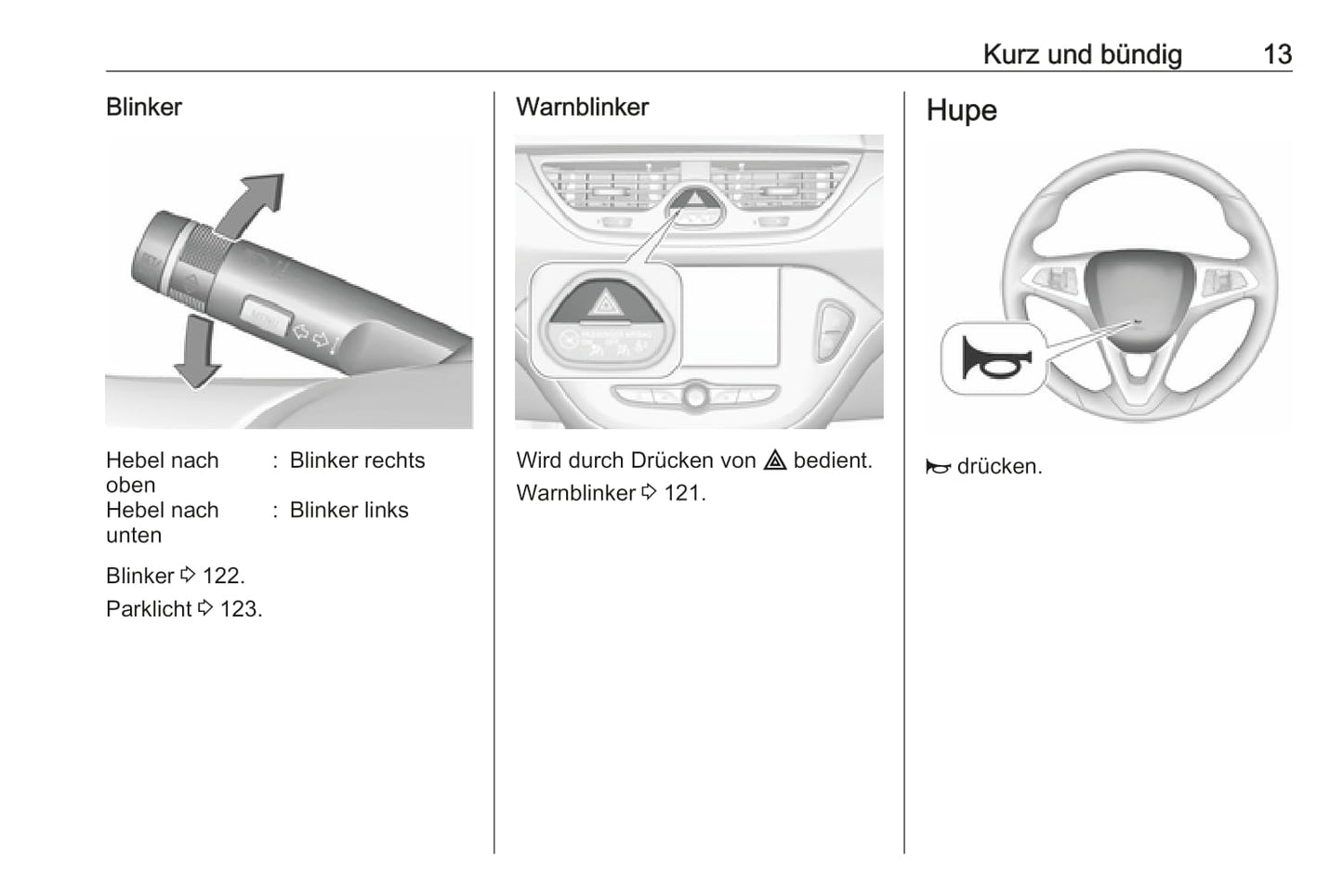 2018-2019 Opel Corsa Gebruikershandleiding | Duits