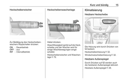 2018-2019 Opel Corsa Gebruikershandleiding | Duits