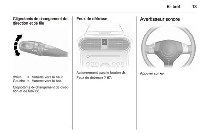 2012-2015 Opel Agila Gebruikershandleiding | Frans