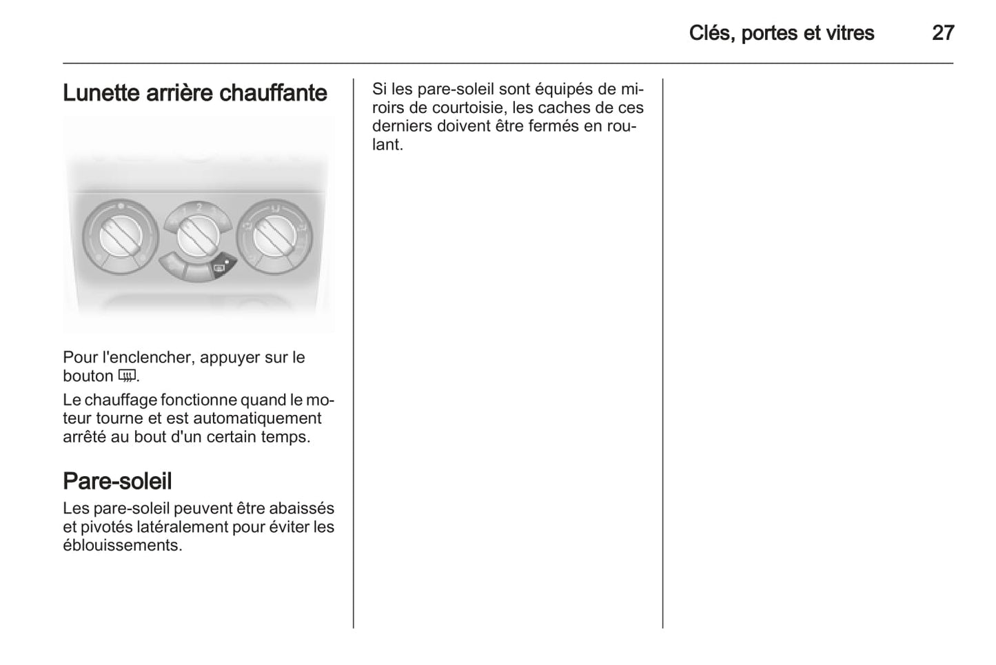 2012-2015 Opel Agila Gebruikershandleiding | Frans