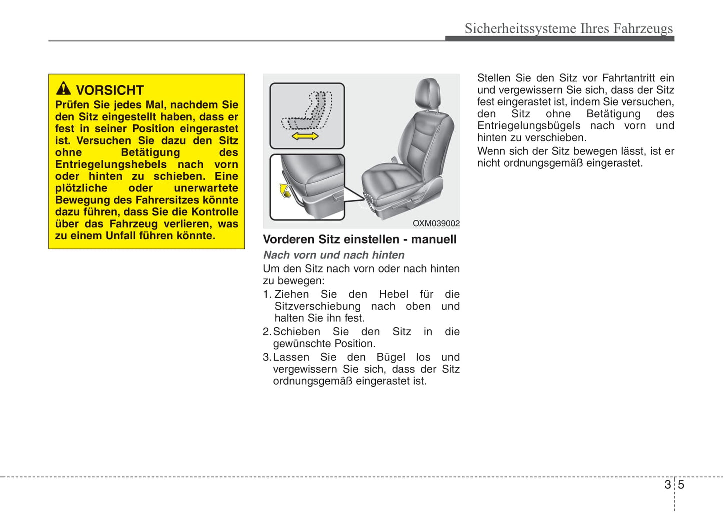 2007-2008 Kia Sorento Owner's Manual | German