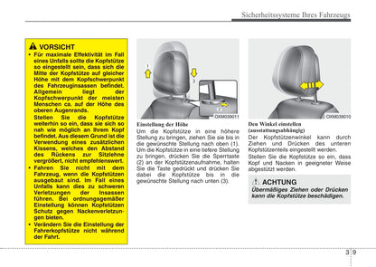 2007-2008 Kia Sorento Gebruikershandleiding | Duits