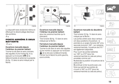 2019-2020 Fiat Ducato Gebruikershandleiding | Frans