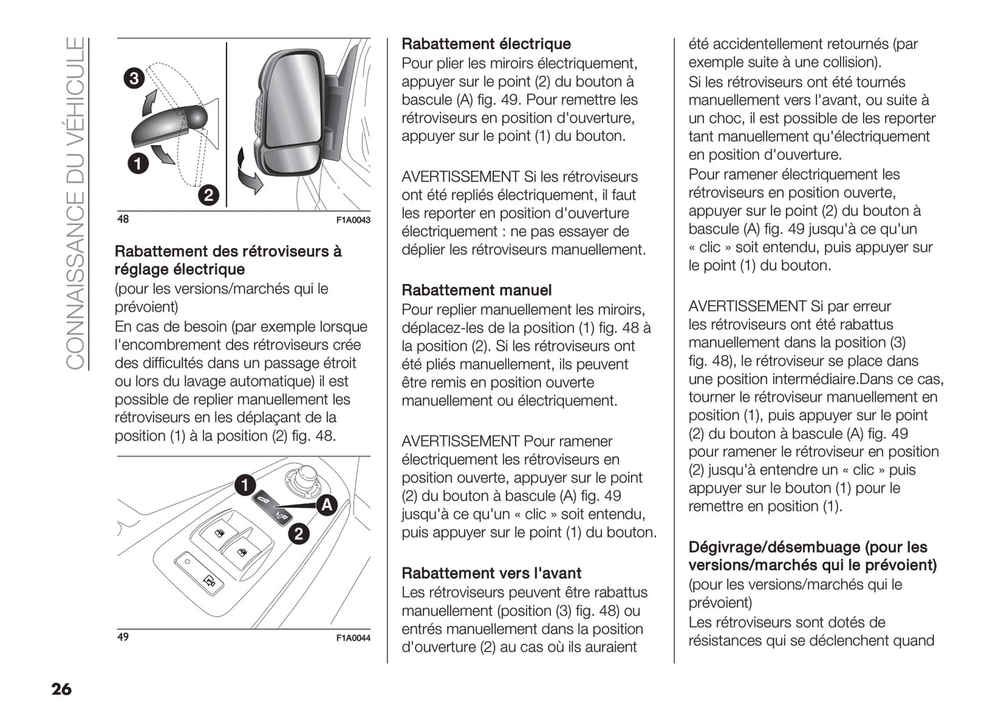 2019-2020 Fiat Ducato Owner's Manual | French