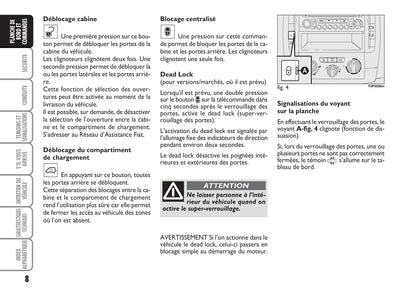 2014-2015 Fiat Scudo Gebruikershandleiding | Frans