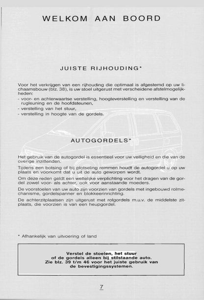 1998-2002 Citroën Evasion Manuel du propriétaire | Néerlandais
