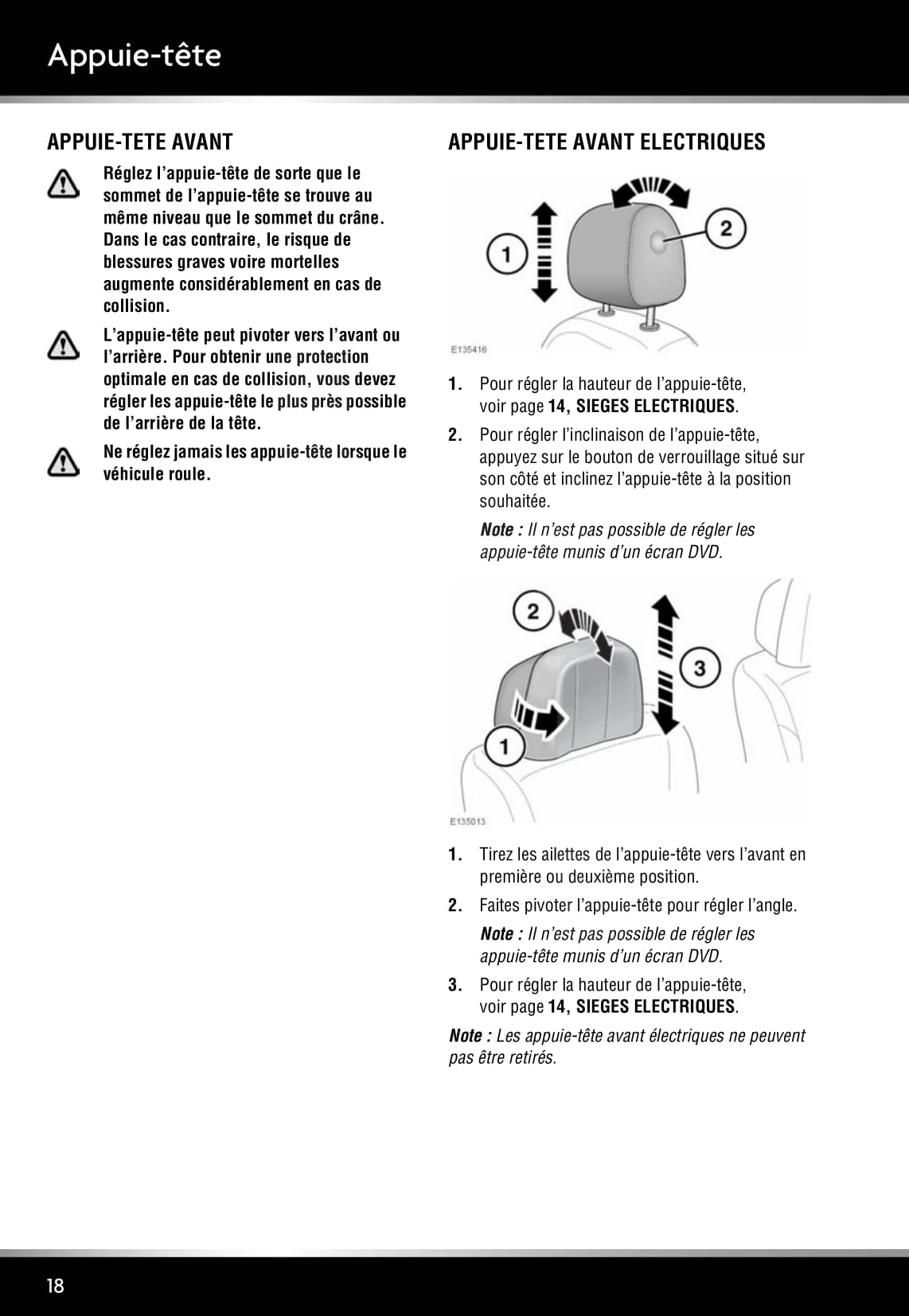 2011-2012 Jaguar XJ Owner's Manual | French