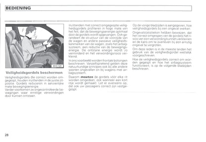 1996-2000 Volkswagen Passat Manuel du propriétaire | Néerlandais