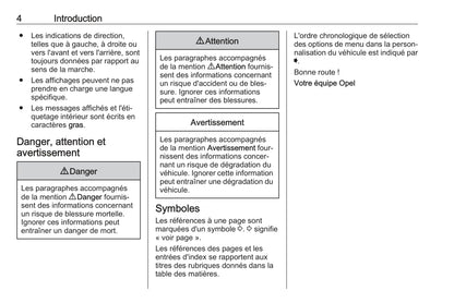 2019-2020 Opel Astra Owner's Manual | French