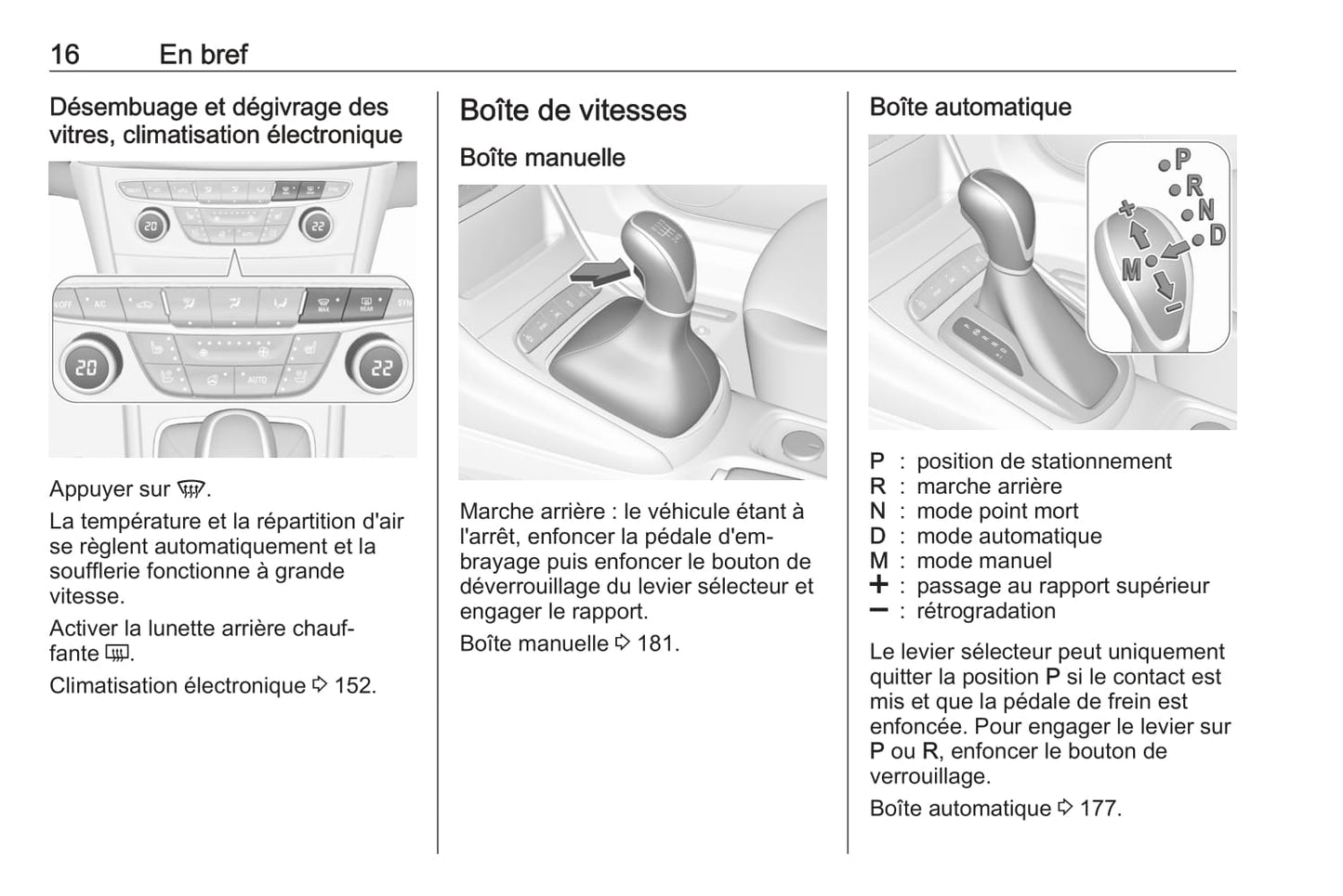 2019-2020 Opel Astra Owner's Manual | French