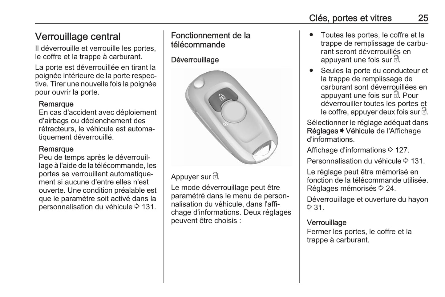 2019-2020 Opel Astra Owner's Manual | French