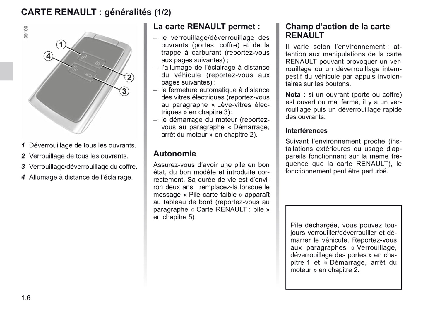 2016-2020 Renault Scenic Manuel du propriétaire | Français