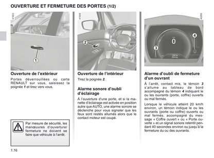 2016-2020 Renault Scenic Manuel du propriétaire | Français