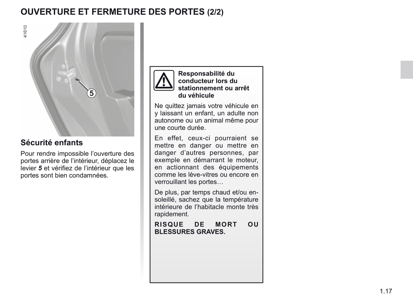 2016-2020 Renault Scenic Manuel du propriétaire | Français