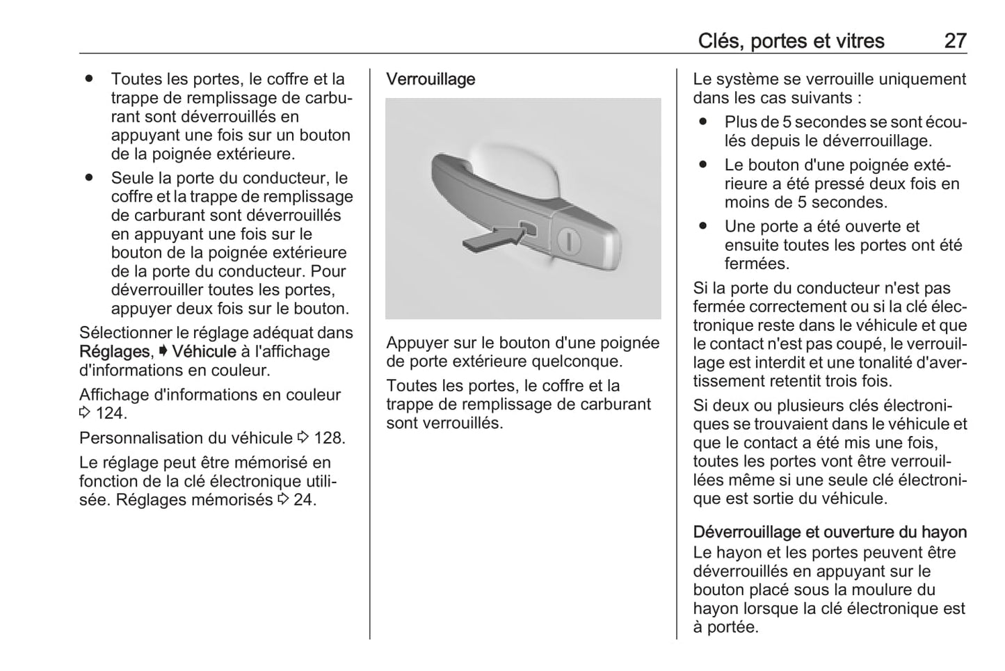 2016 Opel Insignia/Insignia Sports Tourer Owner's Manual | French