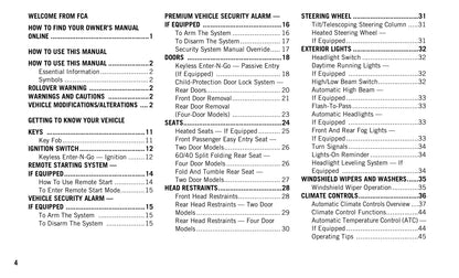 2019-2020 Jeep Wrangler Owner's Manual | English