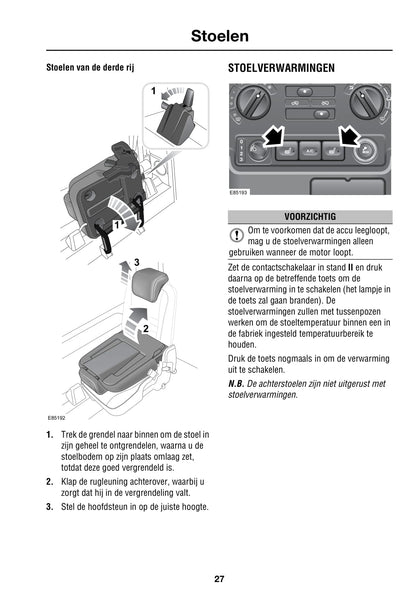 2007-2011 Land Rover Defender Gebruikershandleiding | Nederlands