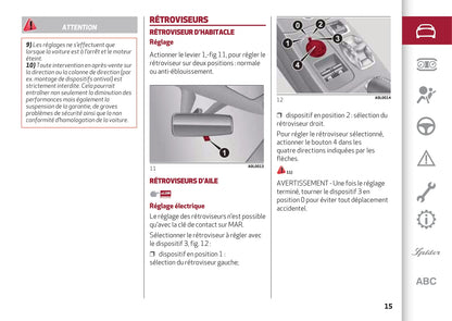 2013-2023 Alfa Romeo 4C Owner's Manual | French