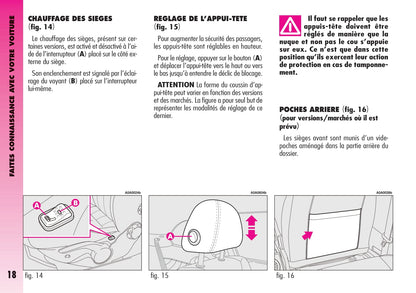 2004-2007 Alfa Romeo GT Gebruikershandleiding | Frans